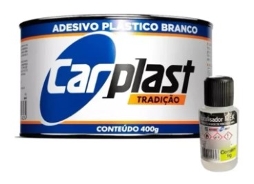 ADESIVO PLASTICO BRANCO 400G CARPLAST